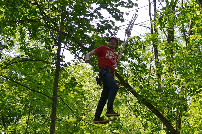 High Ropes Adventure – Common Ground Center